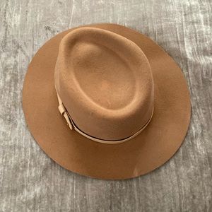 H&M Wool blend fedora in camel